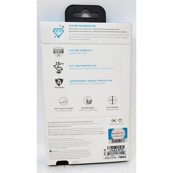 Speck Presidio Perfect-Mist Case for iPhone 12 / iPhone 12 Pro - Picture 4 of 4